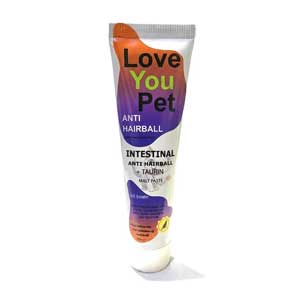 Anti hairball malt paste